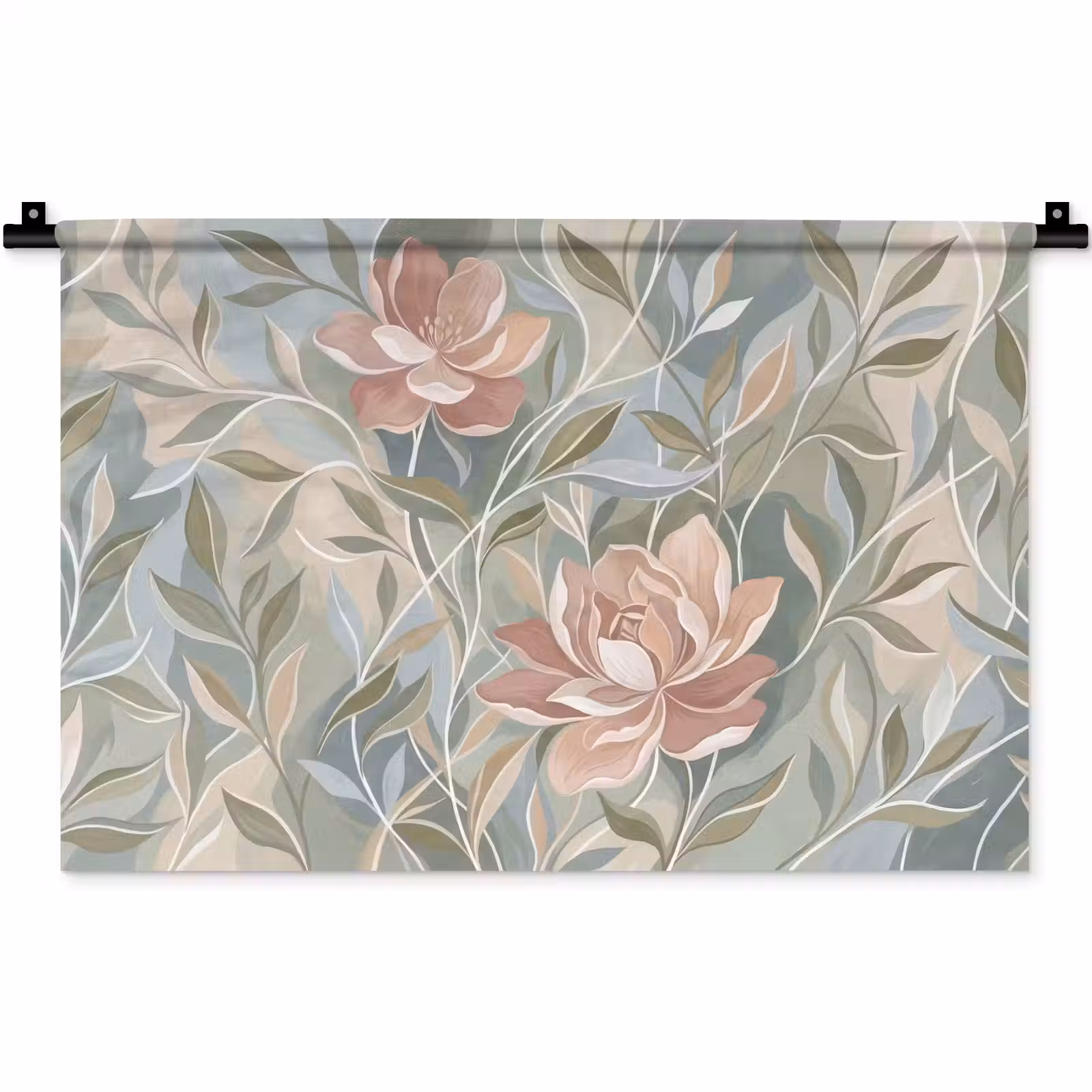 Wandkleed - Elegant - Romantiek - Roze — 1