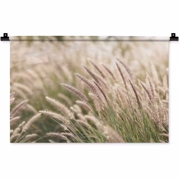 Wandkleed - Gras - Close up - Groen — 1