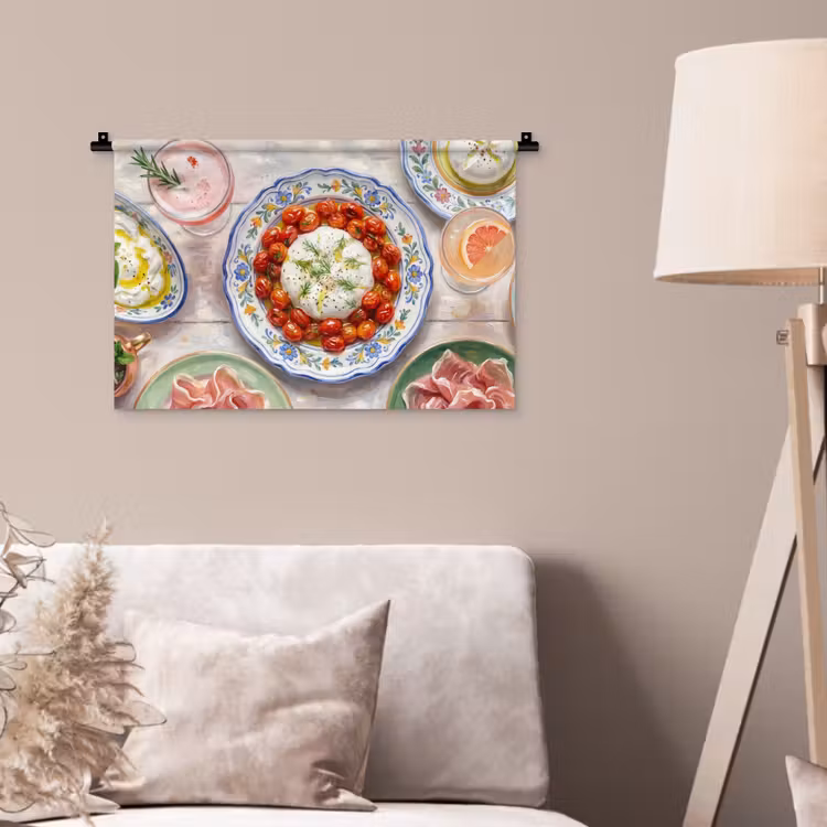 Wandkleed - Eten - Tafel - Divers - Modern — 2