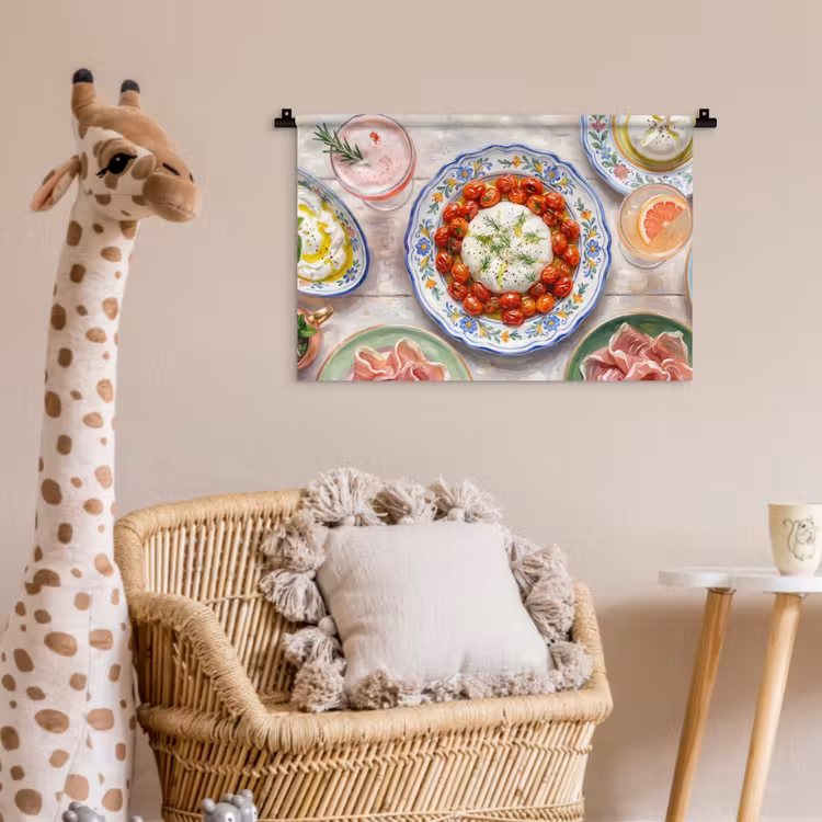 Wandkleed - Eten - Tafel - Divers - Modern — 5