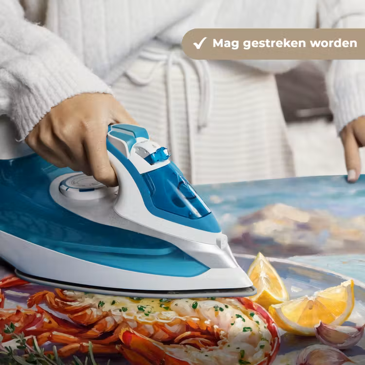 Wandkleed - Eten - Zee - Kust - Modern - Blauw — 6
