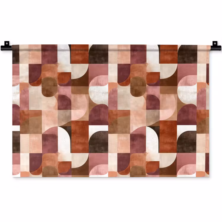 Wandkleed - Geometrie - Modern - Retro — 1
