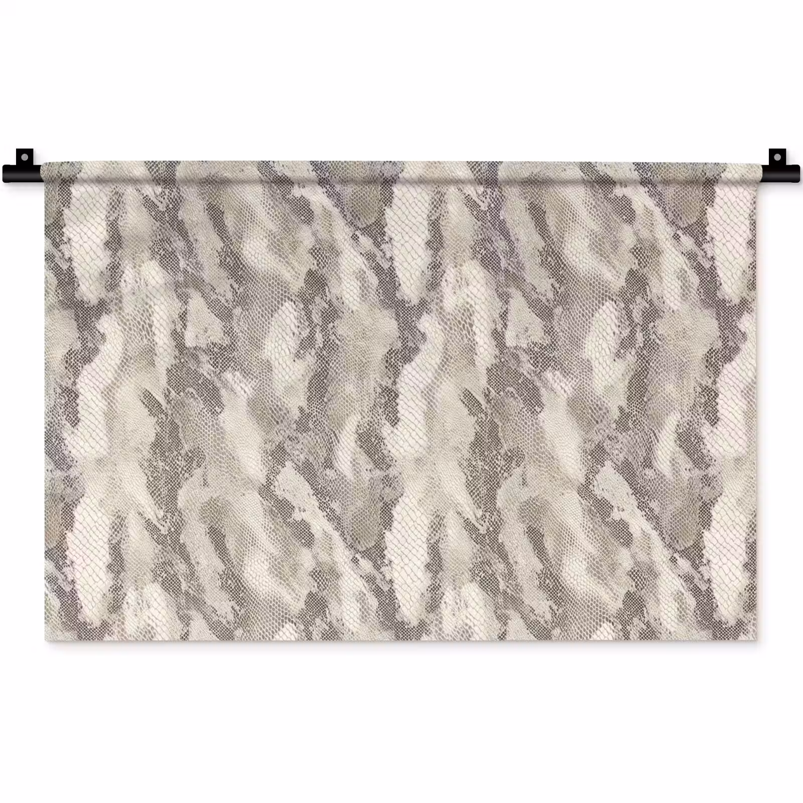 Wandkleed - Slang - Patroon - Taupe — 1