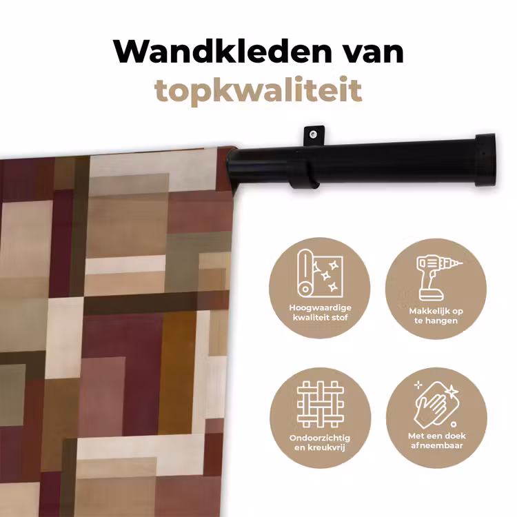 Wandkleed - Modern - Geometrie - Kleurrijk — 3
