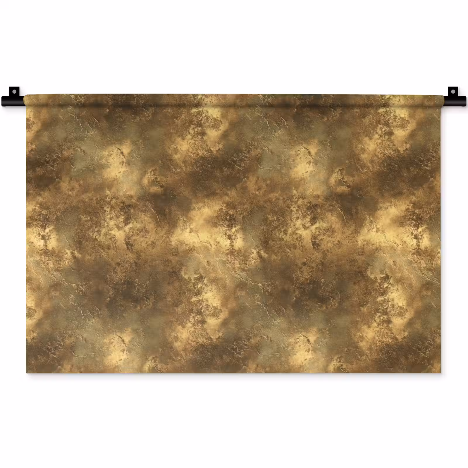 Wandkleed - Antiek - Metaallook - Goud — 1