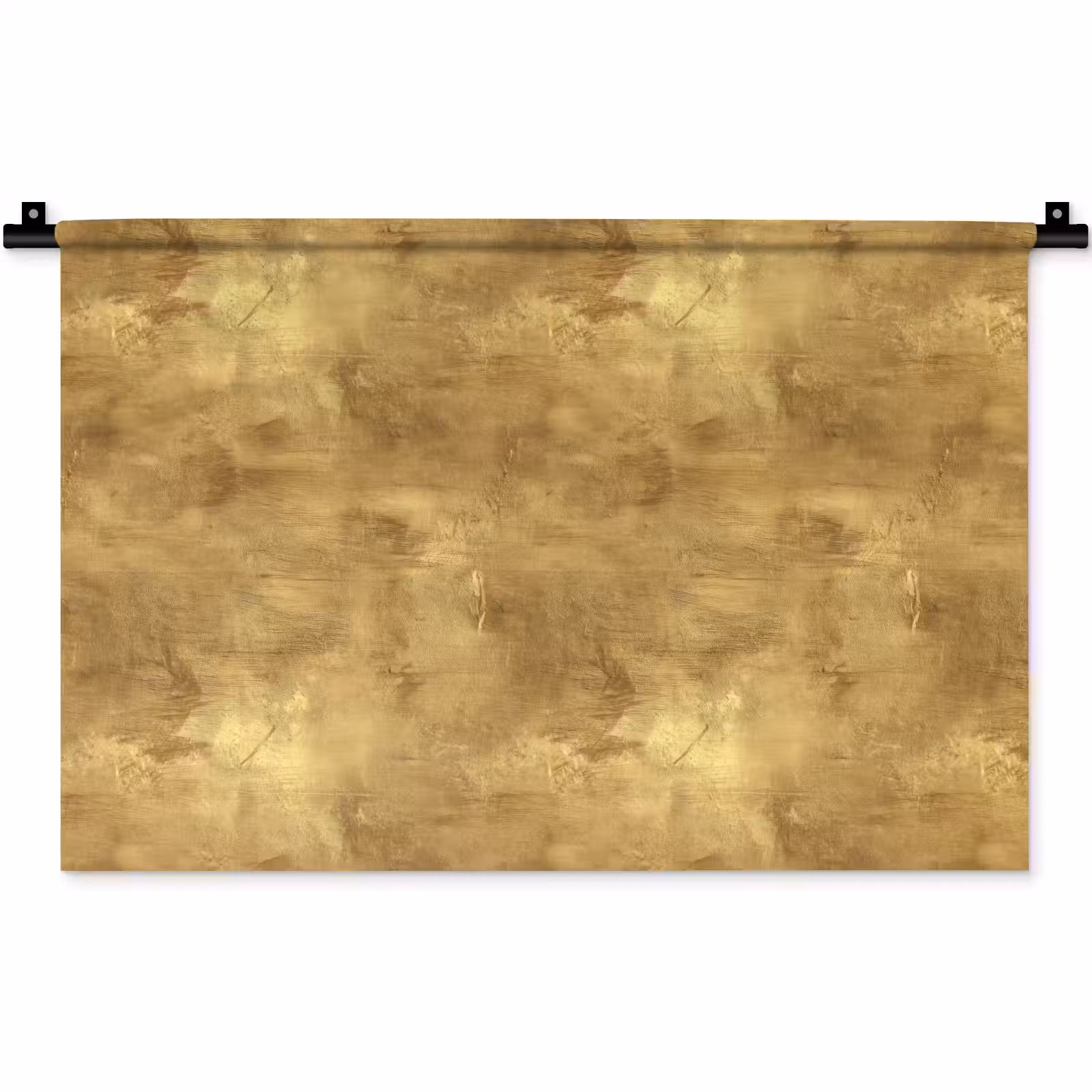 Wandkleed - Industrieel - Textuur - Goud — 1
