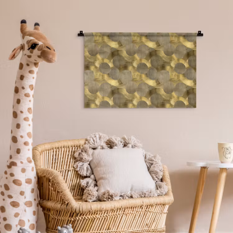 Wandkleed - Modern - Geometrisch - Goud — 5