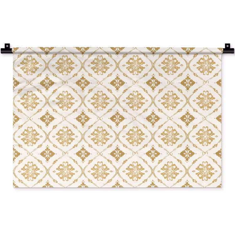 Wandkleed - Ornament - Klassiek - Goud — 1