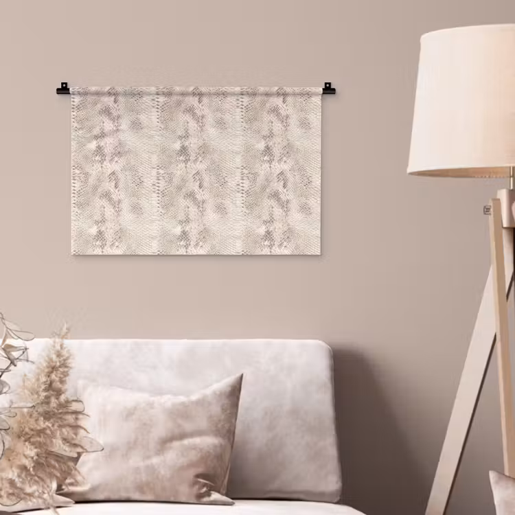 Wandkleed - Slang - Patroon - Beige — 2