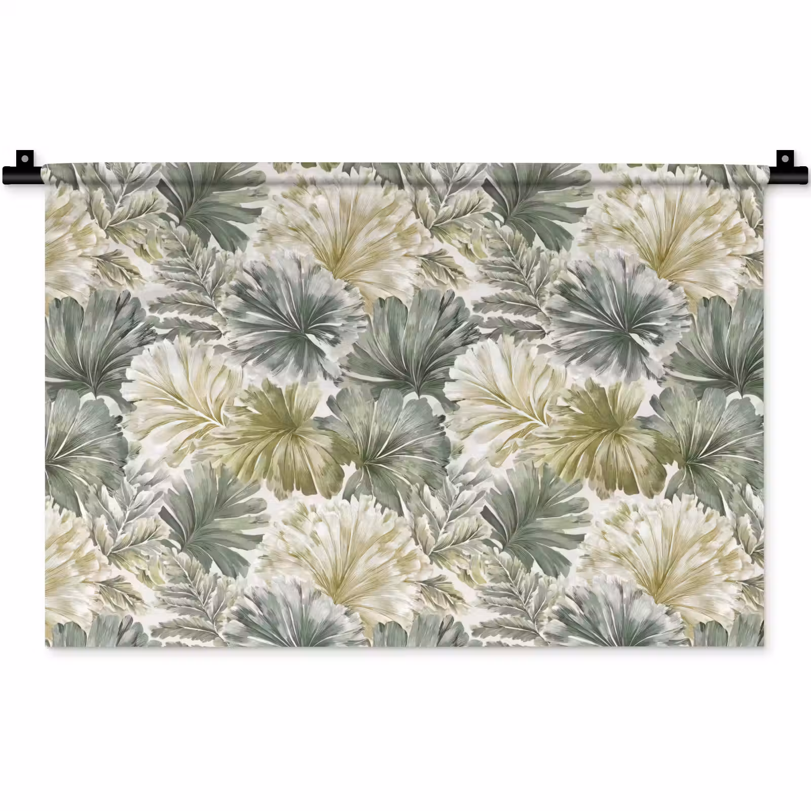 Wandkleed - Bladeren - Botanisch - Groen — 1