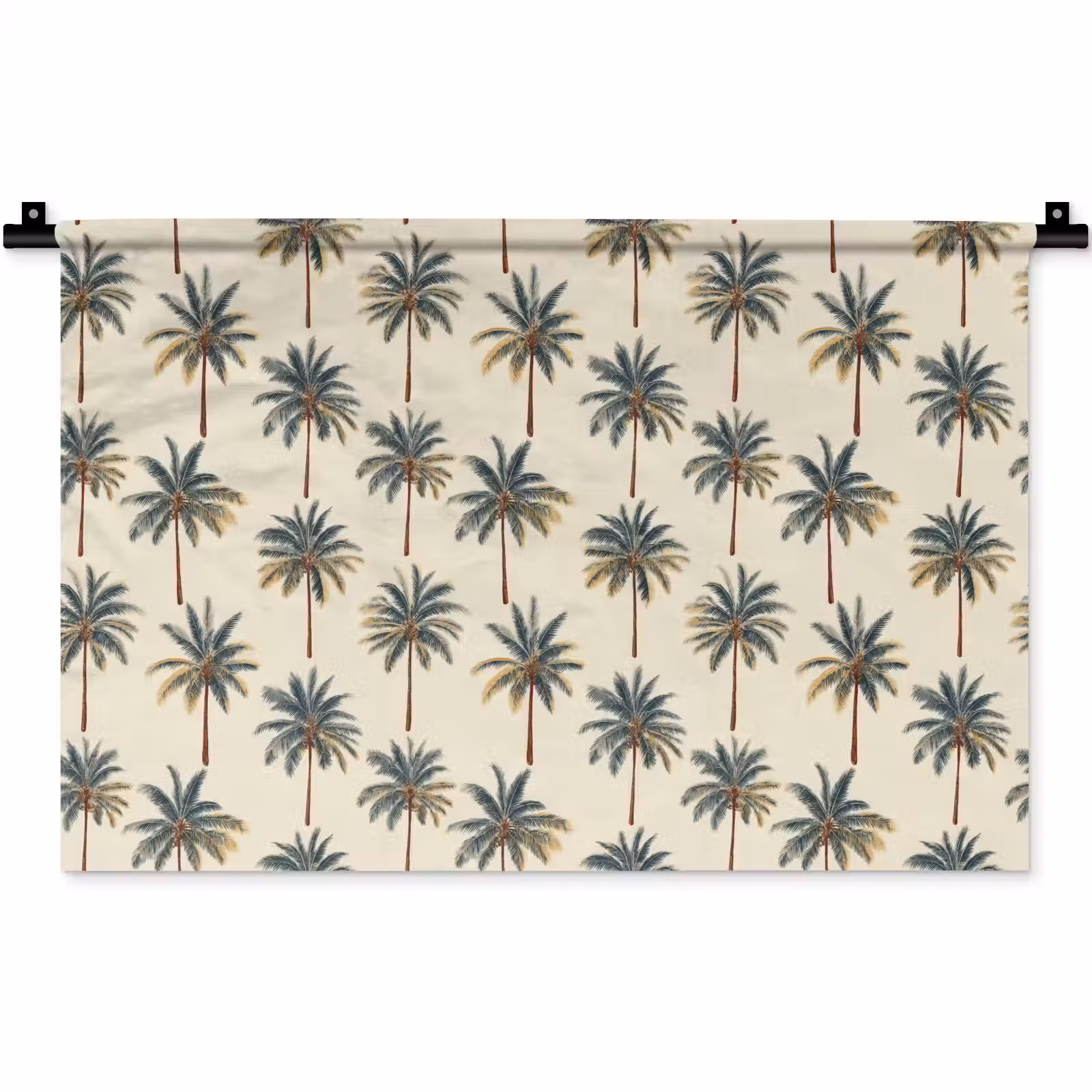 Wandkleed - Palmbomen - Tropisch - Groen — 1