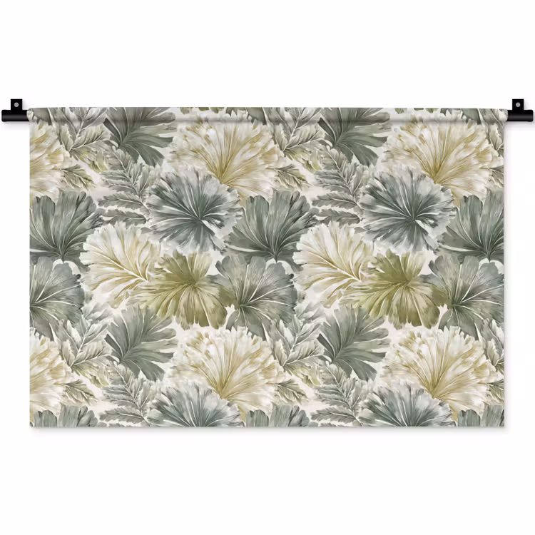 Wandkleed - Bladeren - Botanisch - Groen — 1