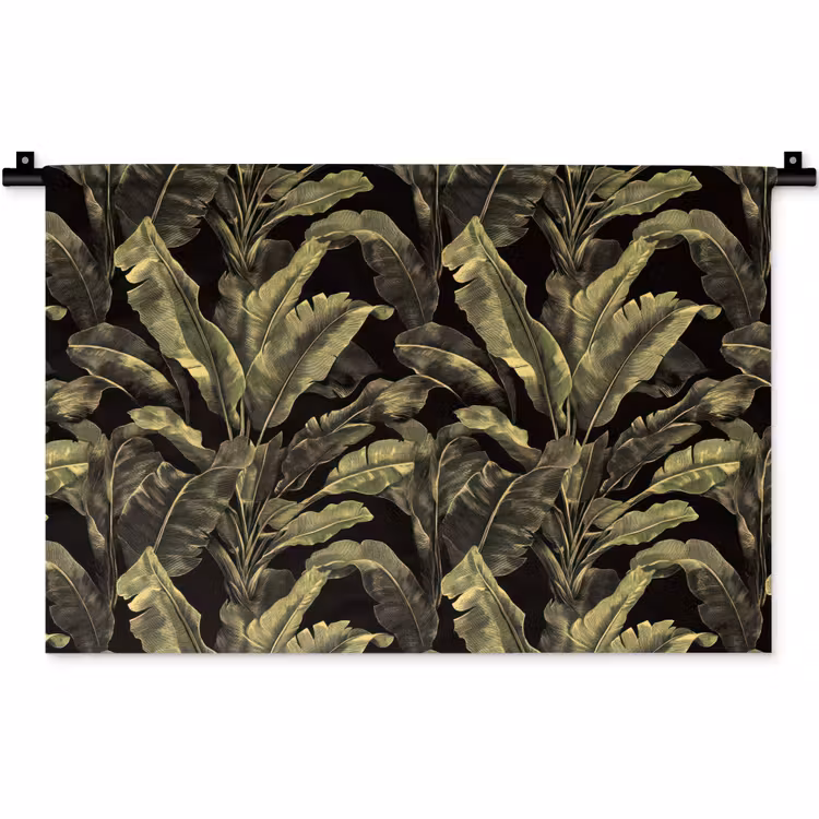 Wandkleed - Botanisch - Bladeren - Groen — 1