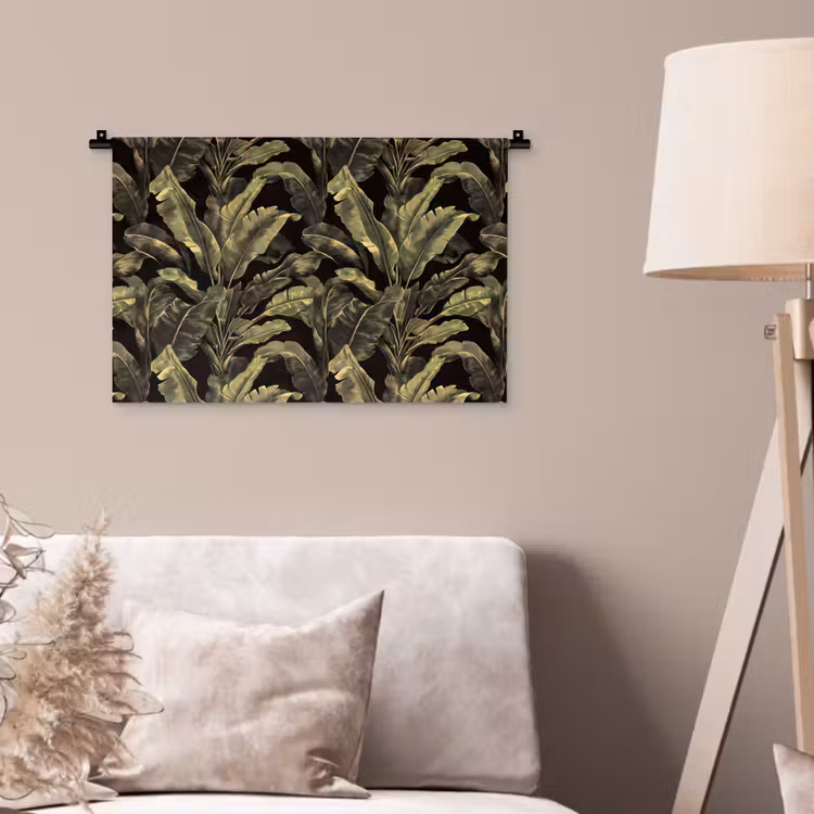 Wandkleed - Botanisch - Bladeren - Groen — 2
