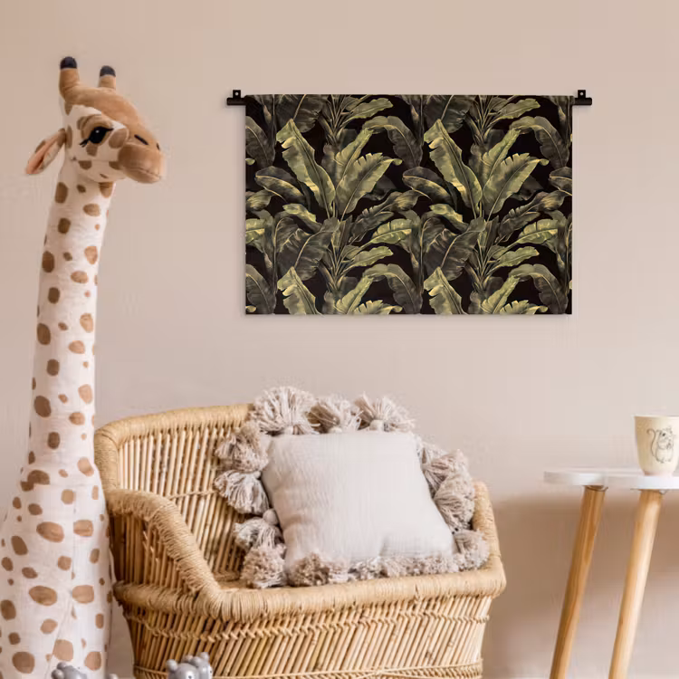 Wandkleed - Botanisch - Bladeren - Groen — 5