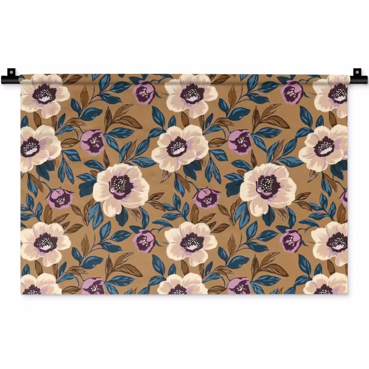 Wandkleed - Floraal - Stilleven - Kleurrijk — 1