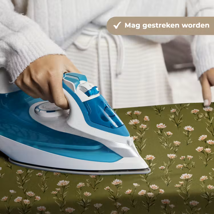 Wandkleed - Landelijk - Bloemen - Groen — 6