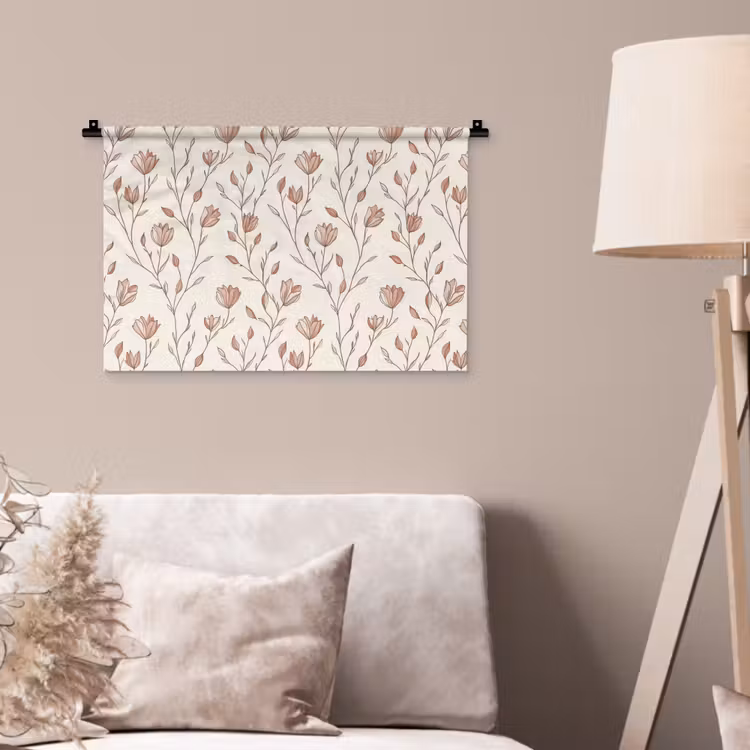 Wandkleed - Patroon - Klassiek - Roze — 2