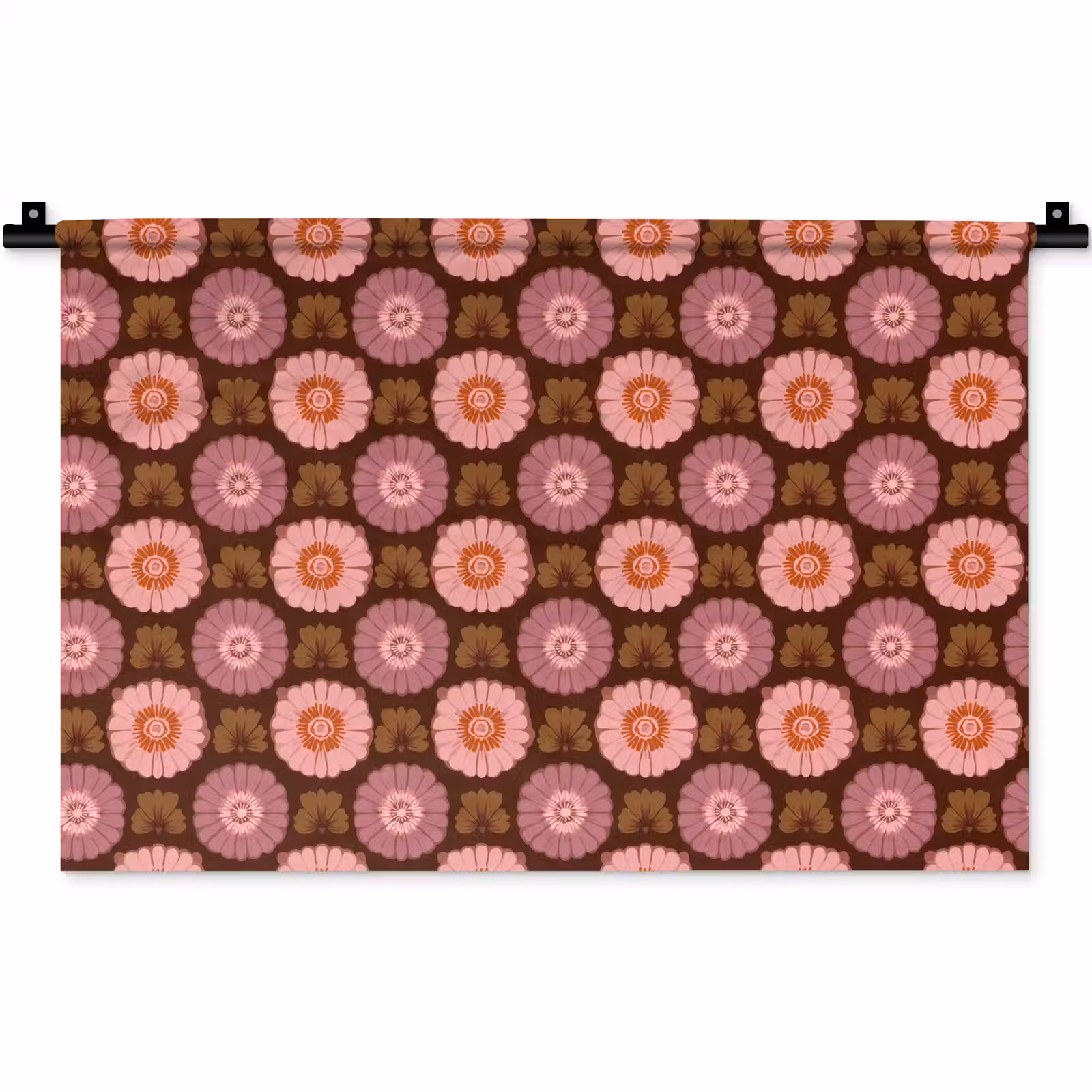 Wandkleed - Retro - Madelief - Roze — 1