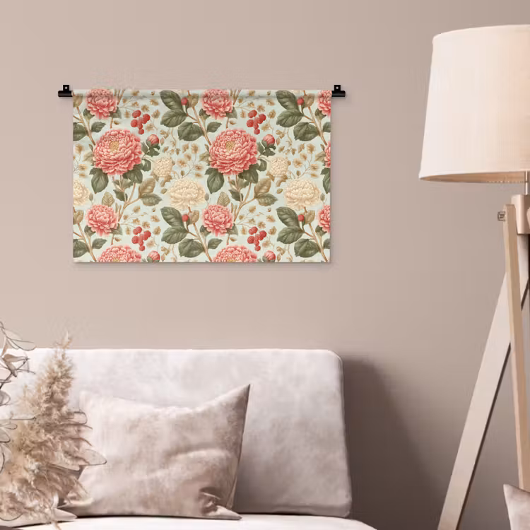 Wandkleed - Klassiek - Botanisch - Veelkleurig — 2