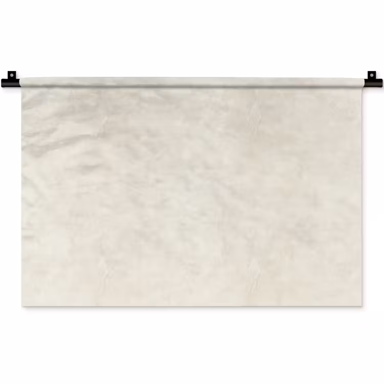 Wandkleed - Crème - Egaal - Beton — 1