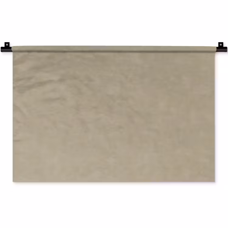 Wandkleed - Taupekleur - Gewolkt textuur - Natuurlijk — 1