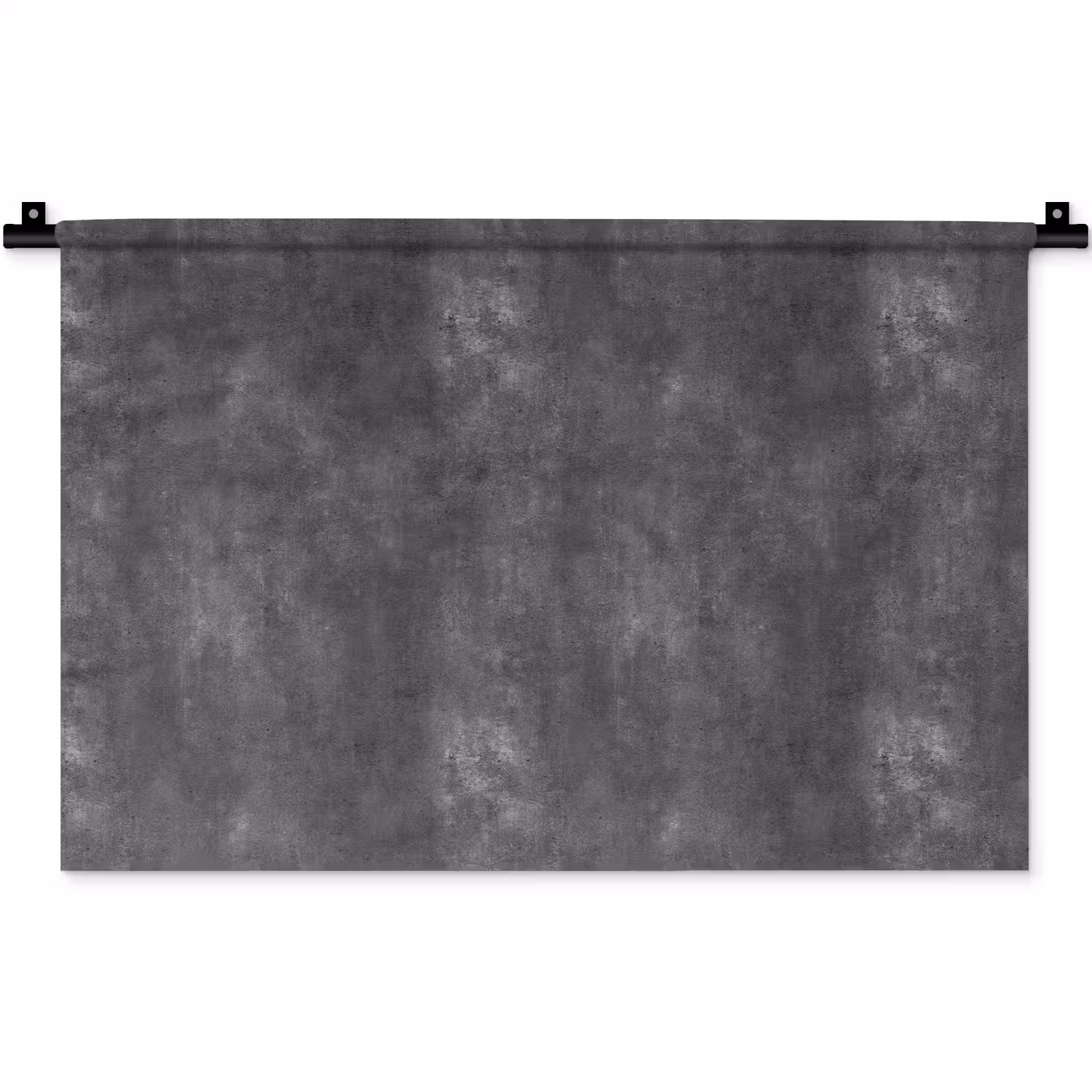 Wandkleed - Donkergrijs - Ruw - Beton — 1