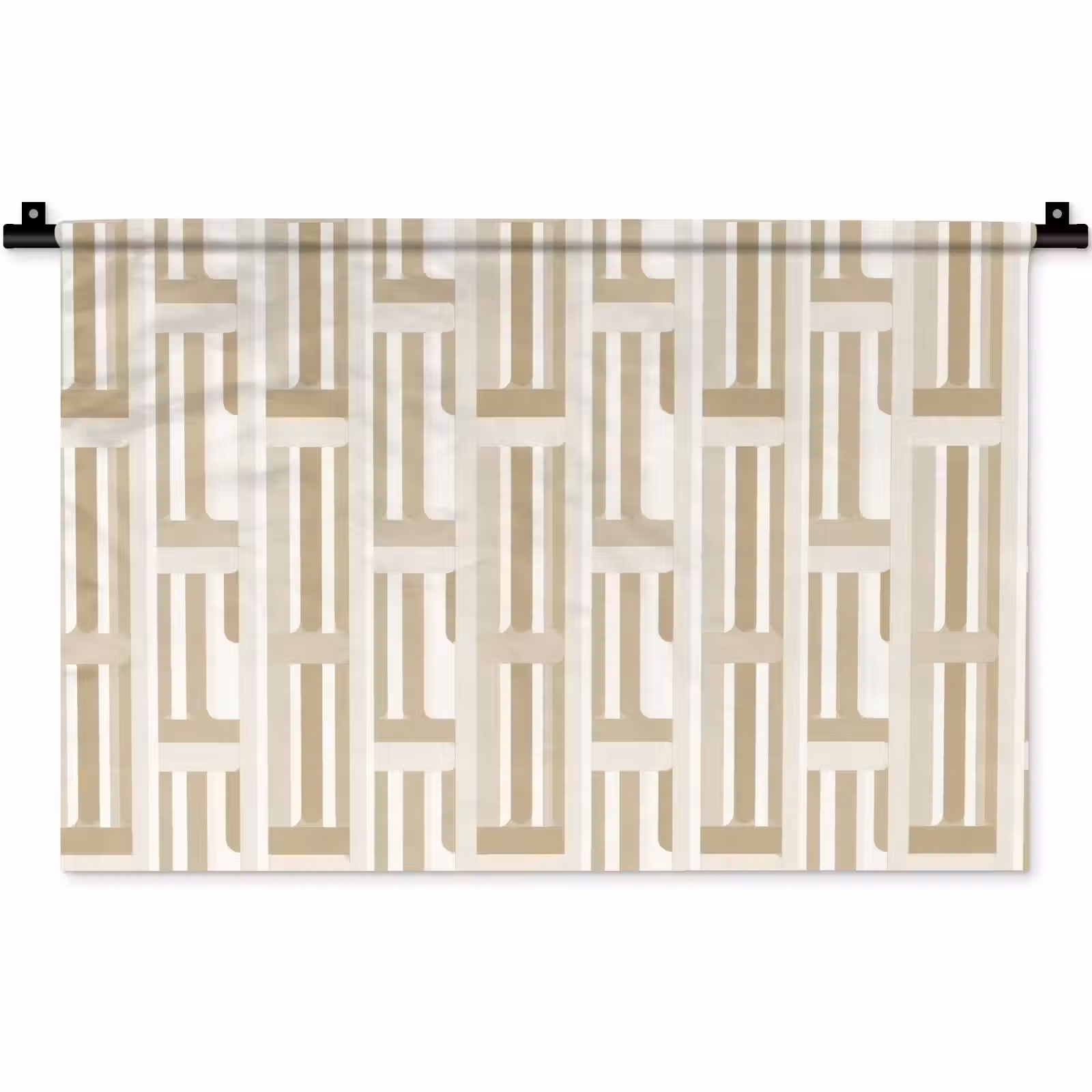 Wandkleed - Modern - Geometrisch - Beige — 1