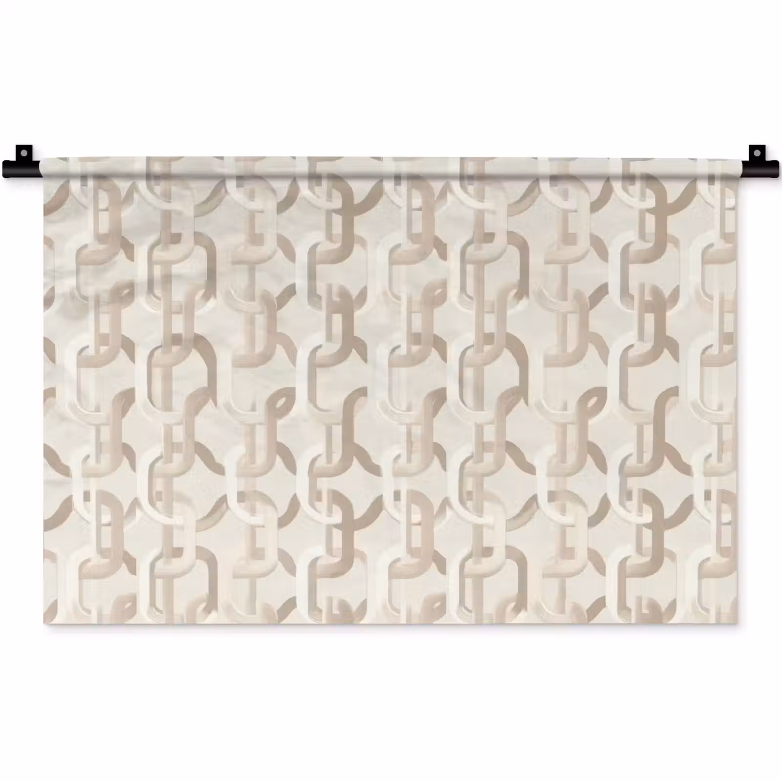 Wandkleed - Motief - Abstract - Beige — 1