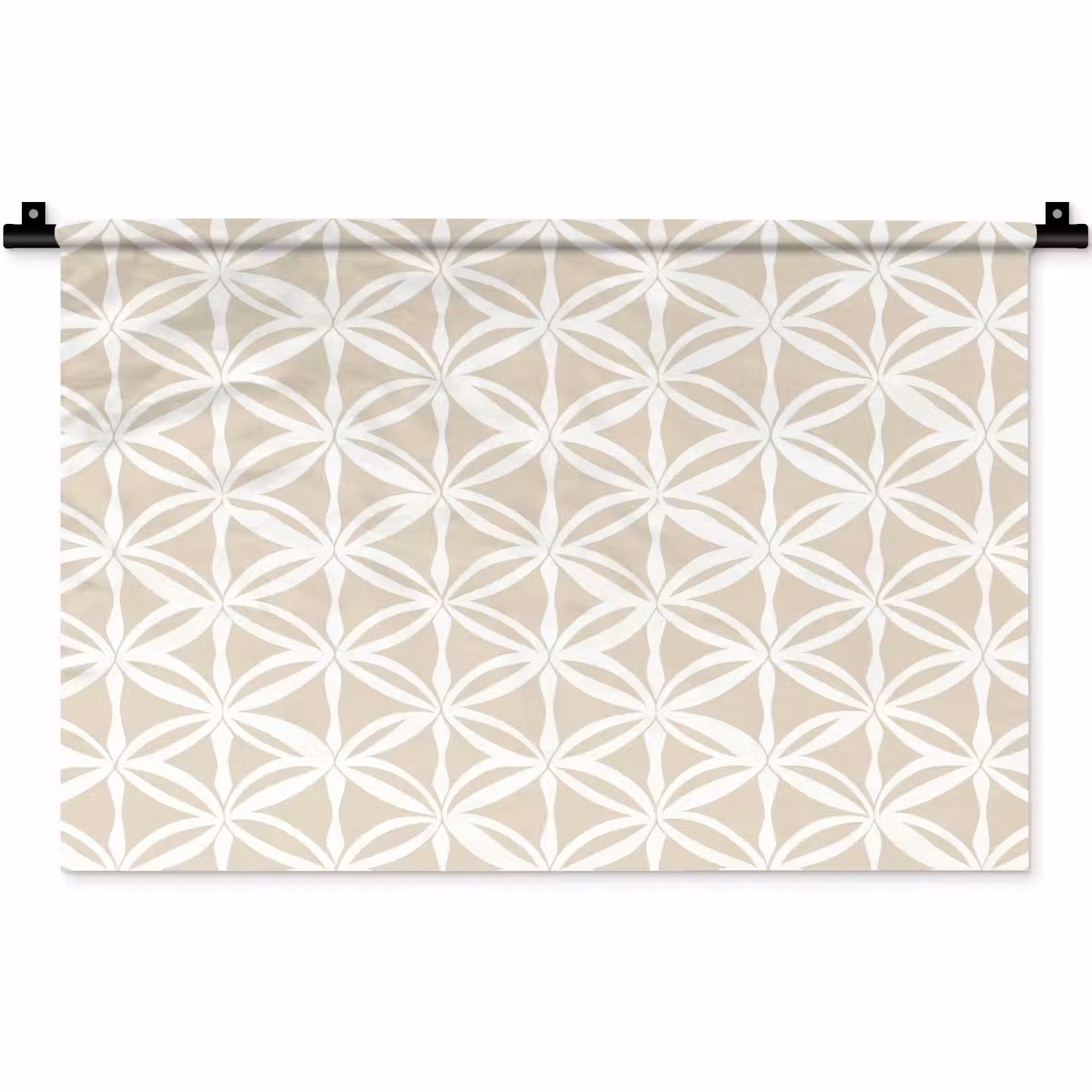 Wandkleed - Motief - Modern - Beige — 1