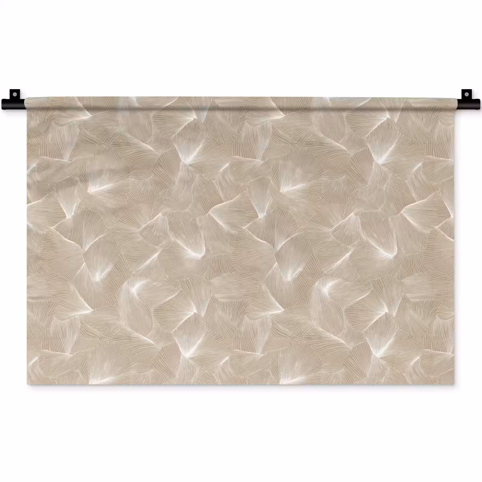 Wandkleed - Organisch - Textuur - Beige — 1