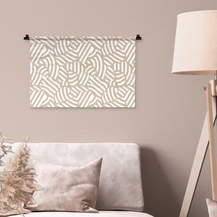 Wandkleed - Abstract - Modern - Beige — 2
