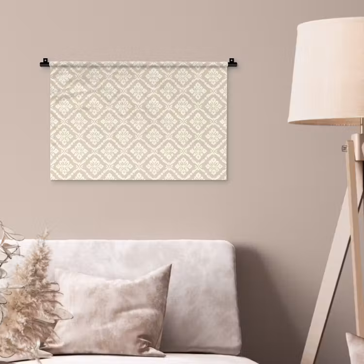 Wandkleed - Floraal - Ornament - Beige — 2