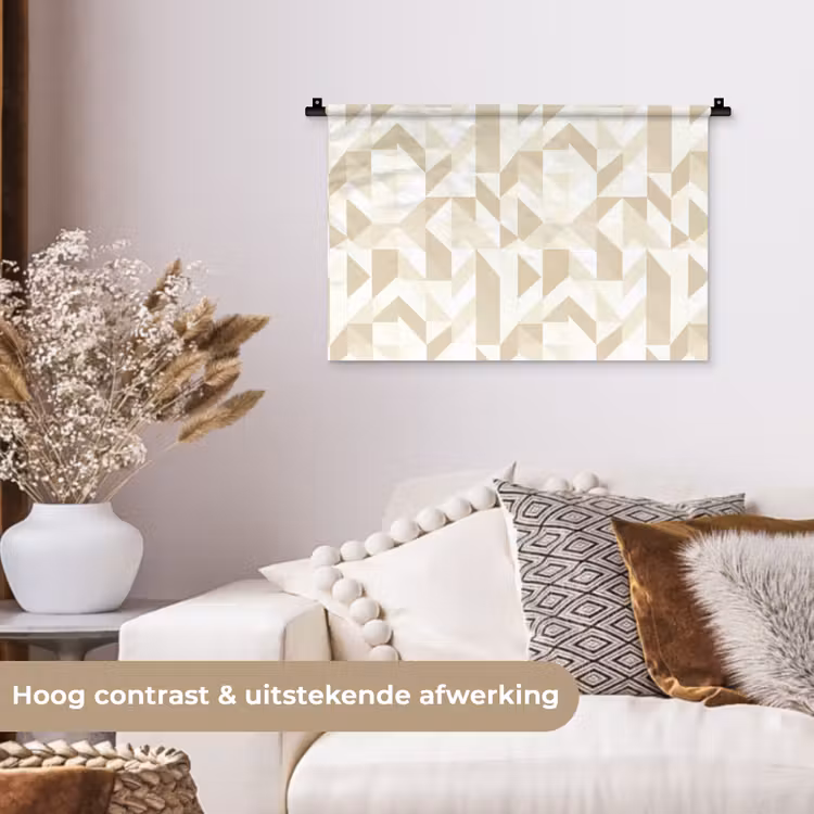 Wandkleed - Modern - Abstract - Beige — 4
