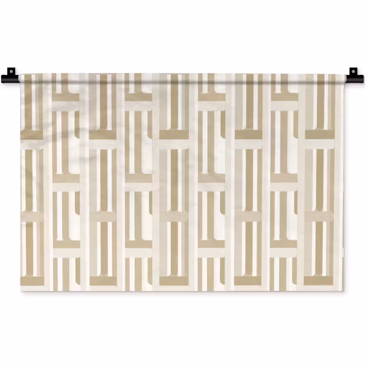 Wandkleed - Modern - Geometrisch - Beige — 1