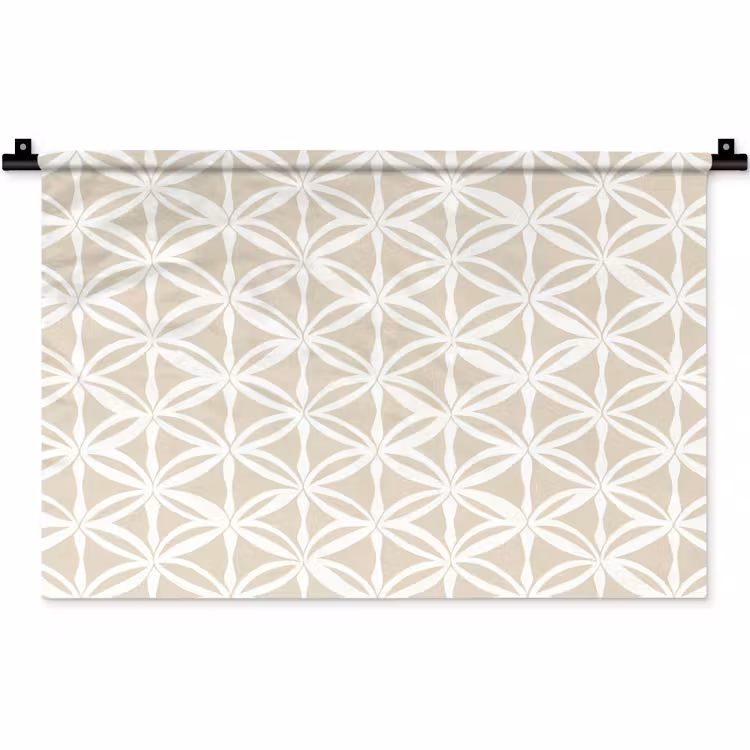 Wandkleed - Motief - Modern - Beige — 1