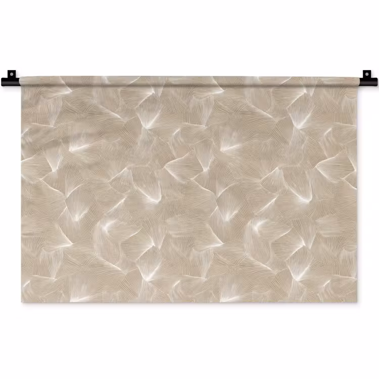 Wandkleed - Organisch - Textuur - Beige — 1