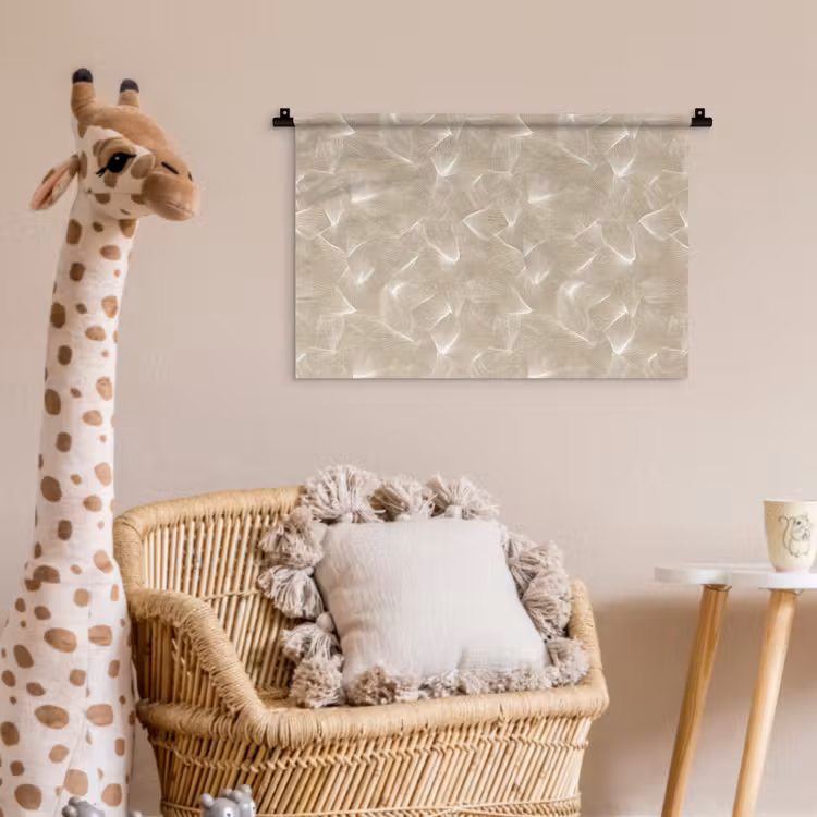 Wandkleed - Organisch - Textuur - Beige — 5