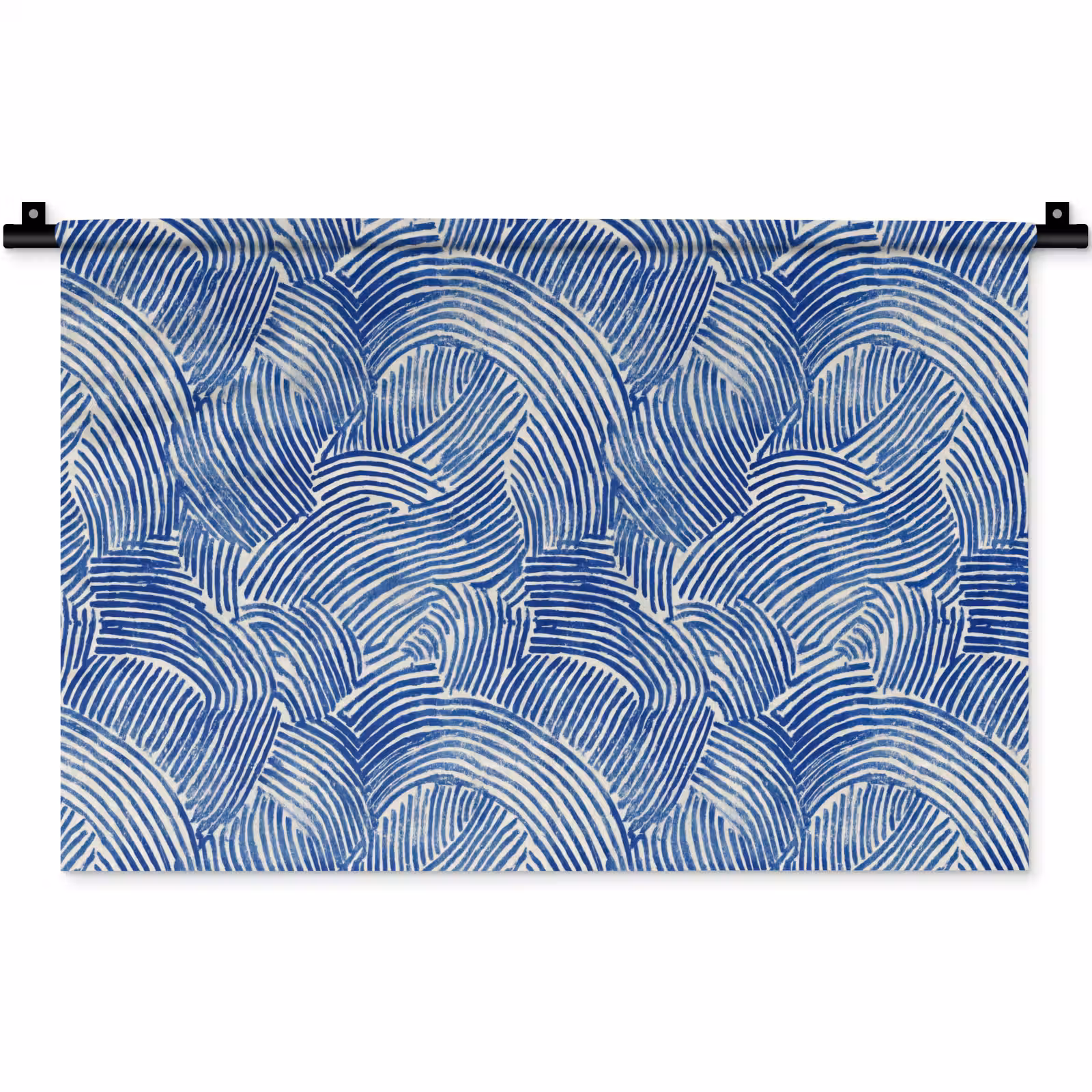 Wandkleed - Modern - Abstract - Blauw — 1