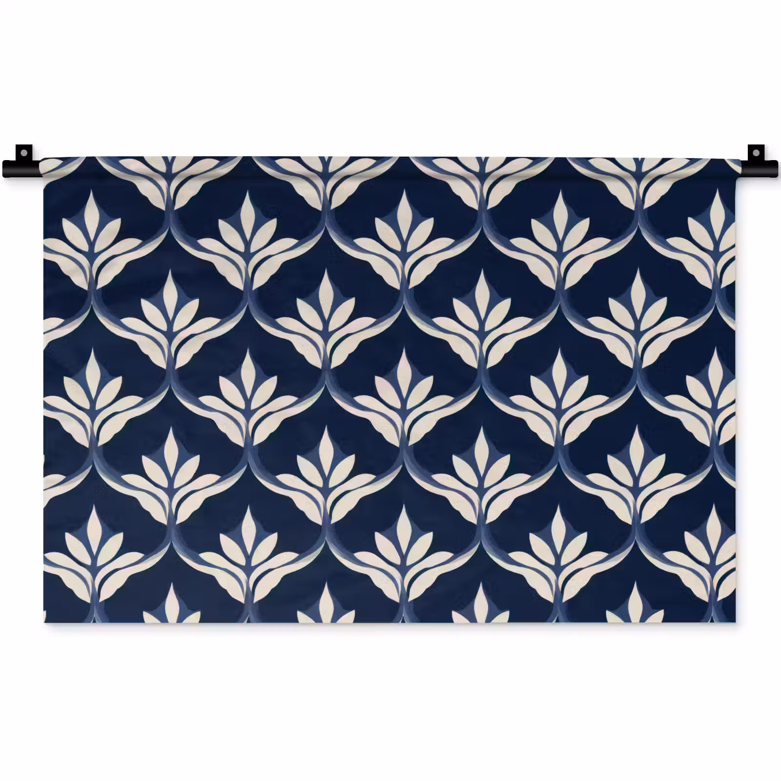 Wandkleed - Modern - Ontwerp - Blauw — 1
