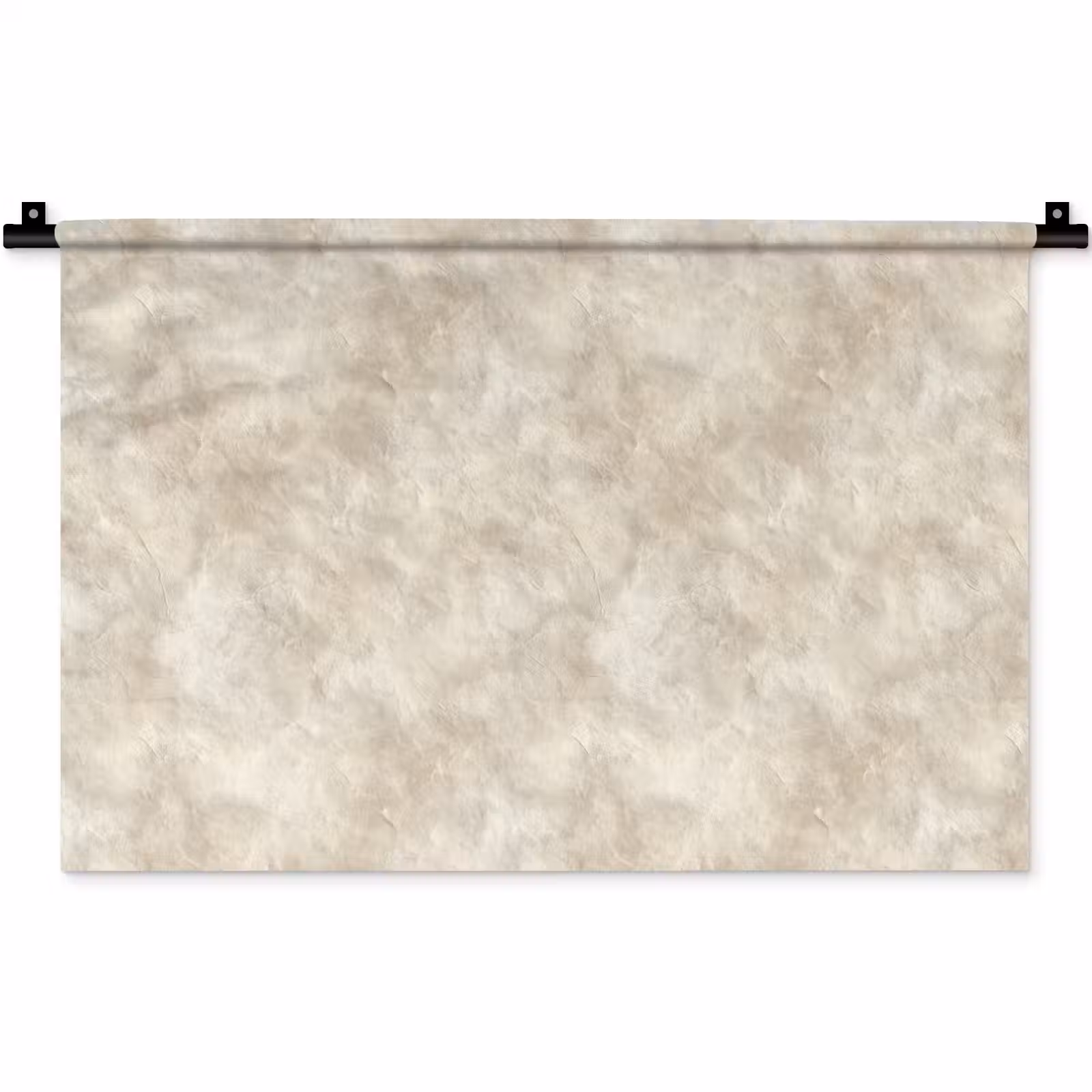 Wandkleed - Beige - Reliëfstructuur - Natuursteen — 1