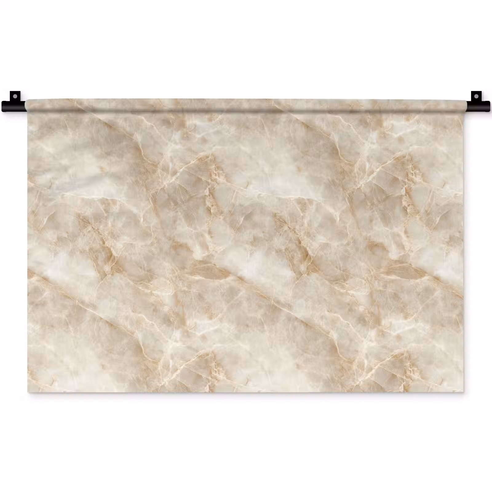 Wandkleed - Lichtbeige - Onyx - Subtiel — 1