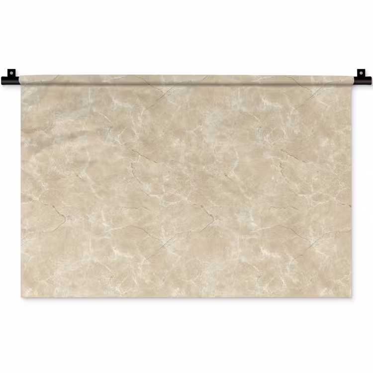 Wandkleed - Lichtbeige - Marmer - Diffusie adering — 1