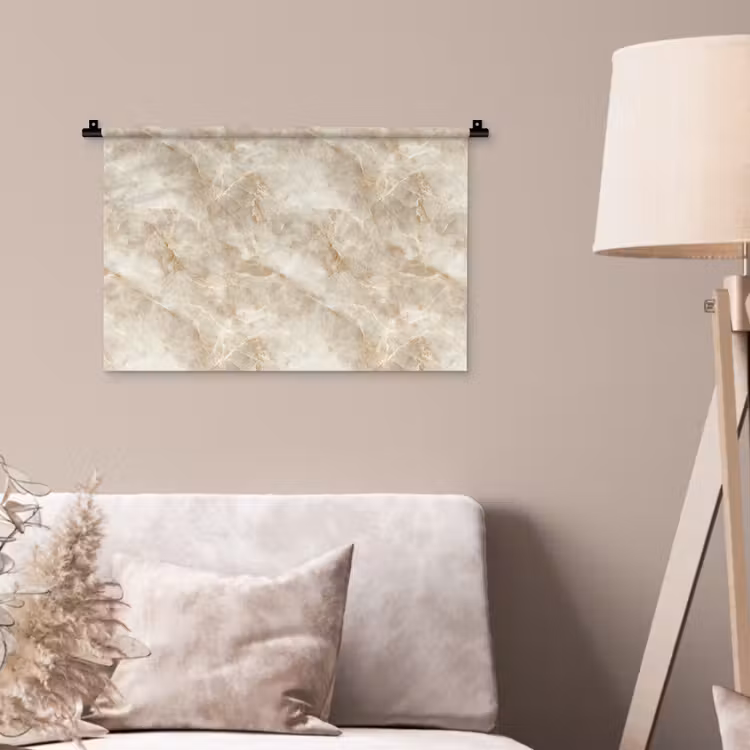 Wandkleed - Lichtbeige - Onyx - Subtiel — 2