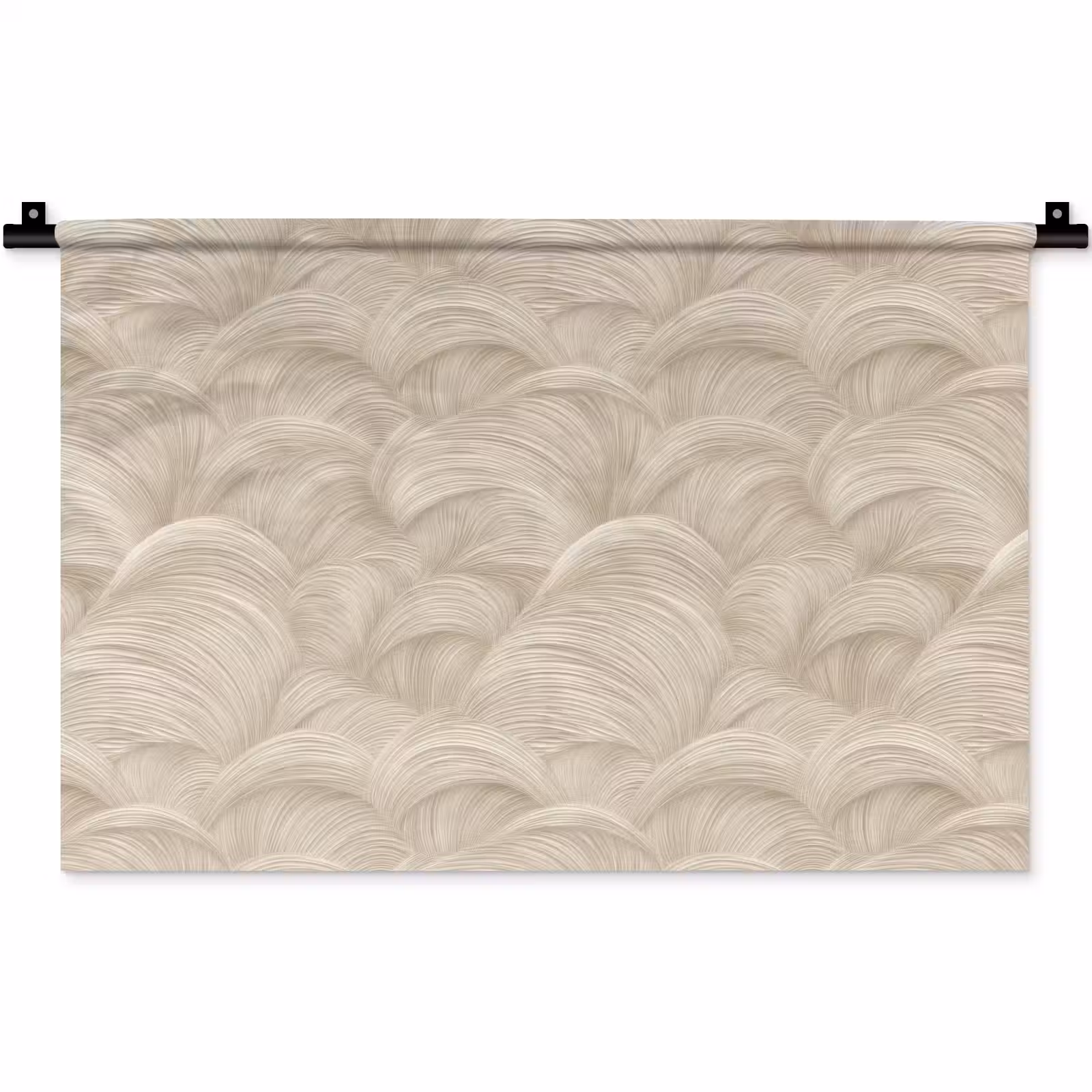 Wandkleed - Bogen - Patroon - Beige — 1