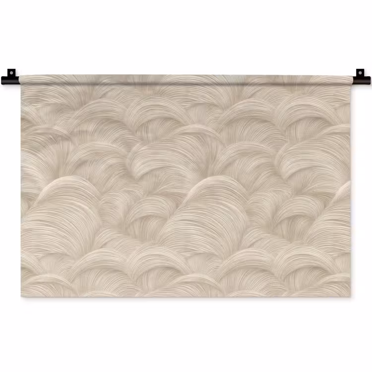 Wandkleed - Bogen - Patroon - Beige — 1