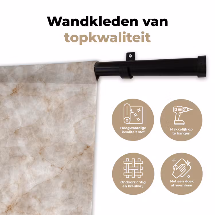 Wandkleed - Marmer - Patroon - Klassiek — 3