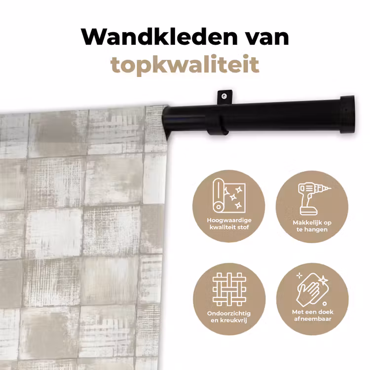 Wandkleed - Tegel - Patroon - Verweerd — 3