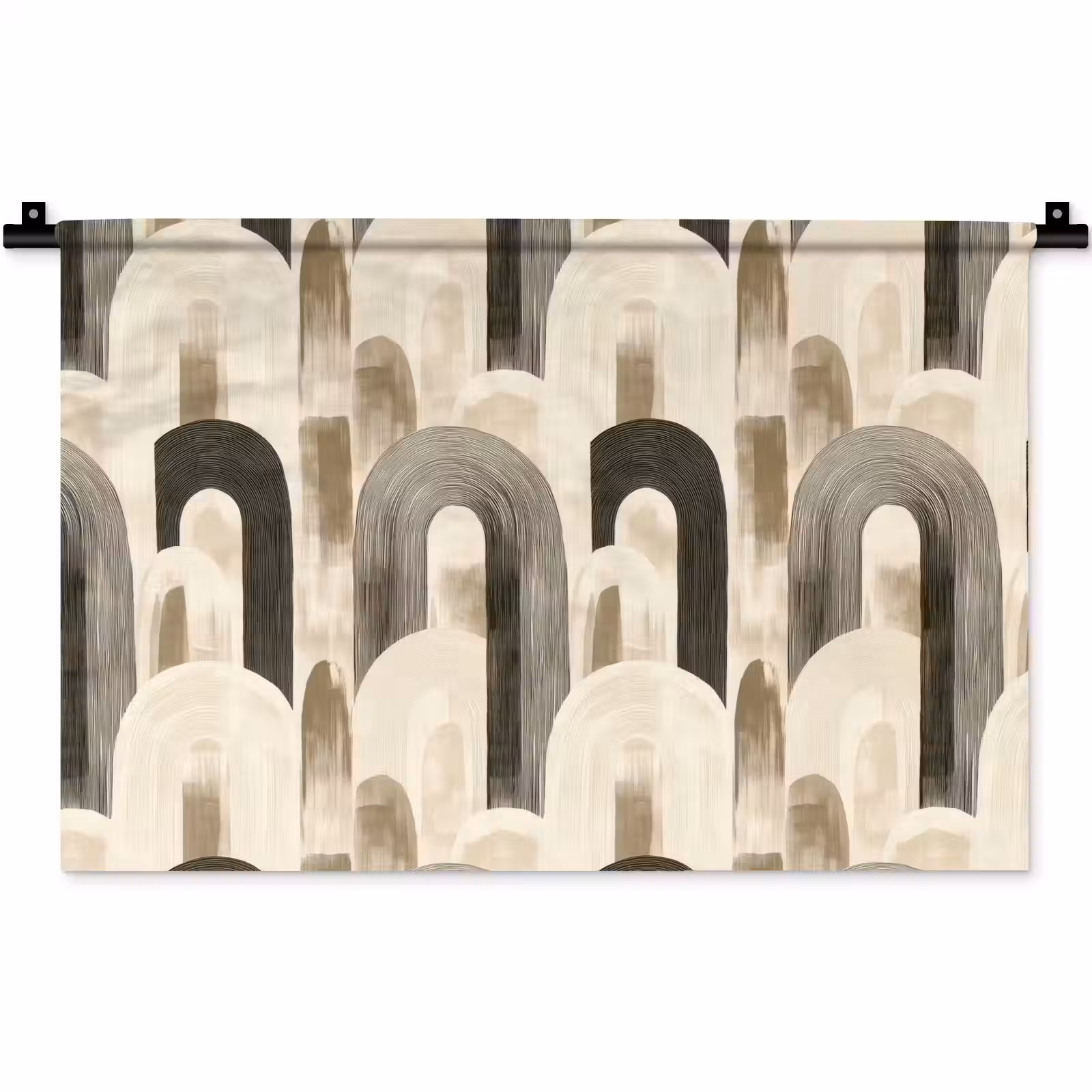 Wandkleed - Abstract - Patroon - Bogen — 1