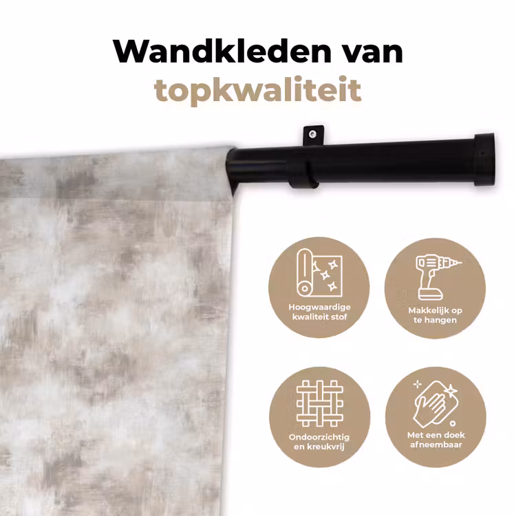 Wandkleed - Organisch - Patroon - Gemêleerd — 3